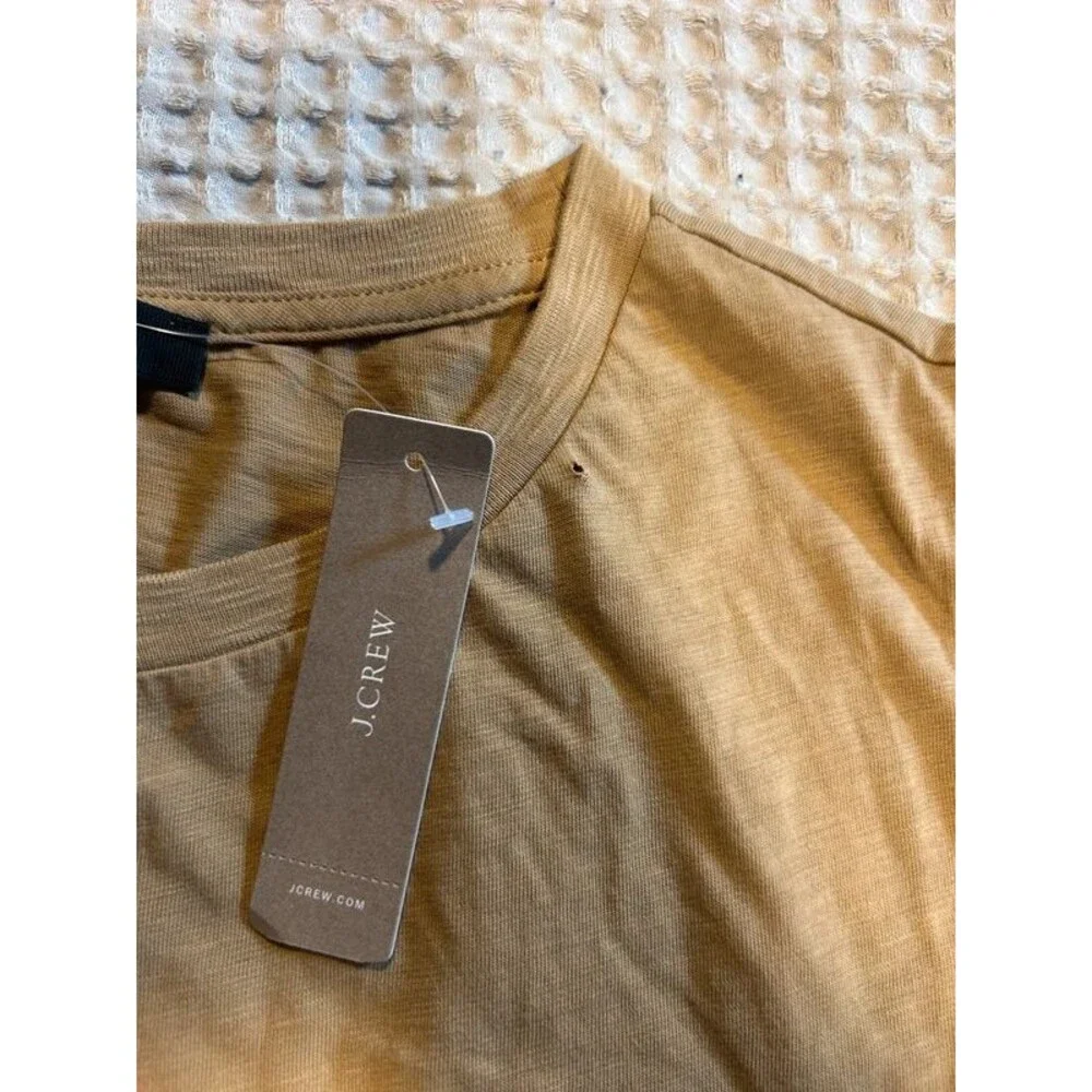 J.Crew Flamingo Embroidered Graphic Tee Size Small